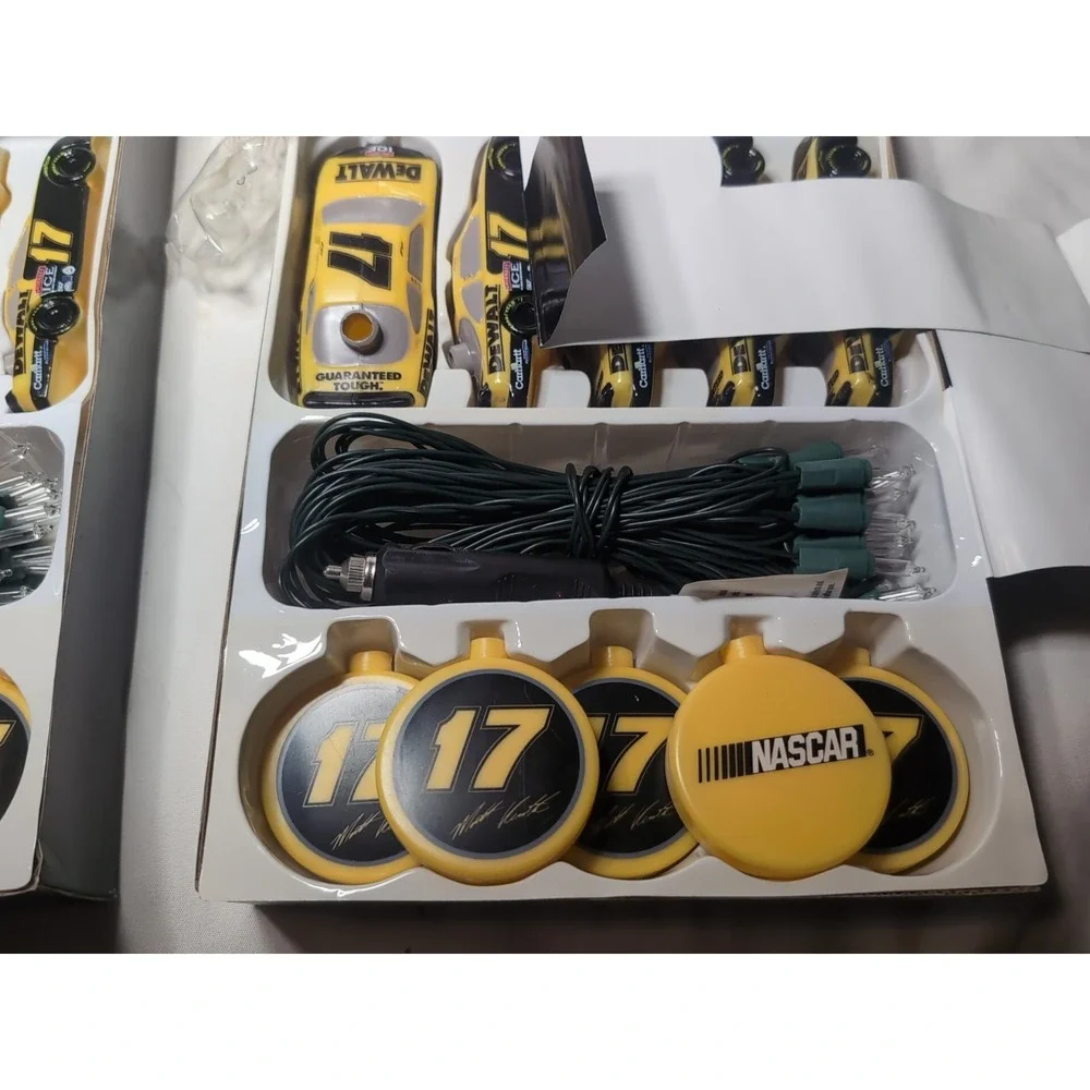 2x Matt Kenseth #17 NASCAR Dewalt String Lights Set of 20 Patio RV Christmas